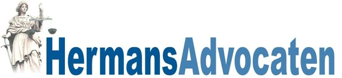 Het vertrouwde logo van Hermans Advocaten
